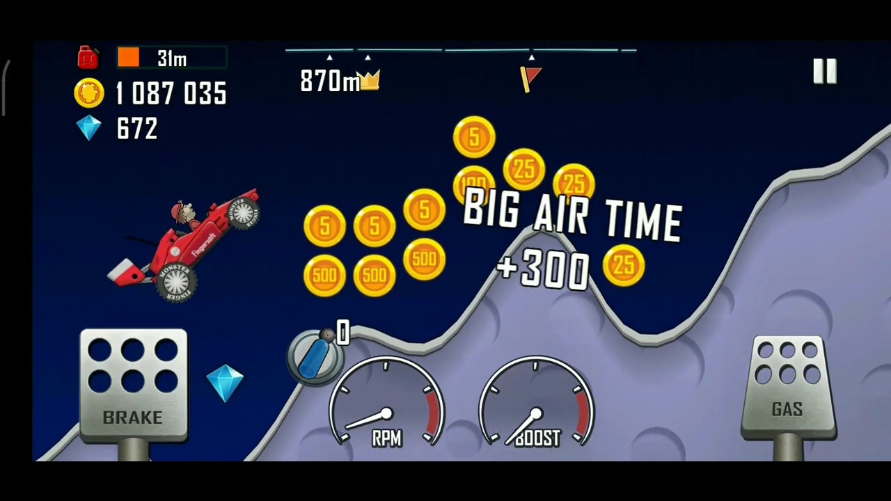 why wont hill climb racing show up on cheat engine