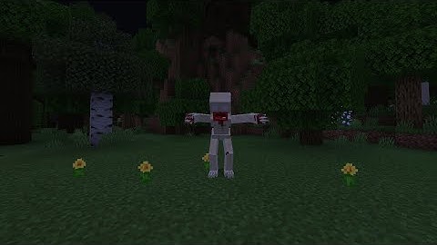 SCP-096 in Minecraft PE | MCBE (SCP add-on)