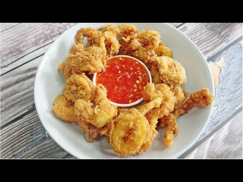 Sotong Goreng Crispy Macam Kat Kedai Seafood Restoran