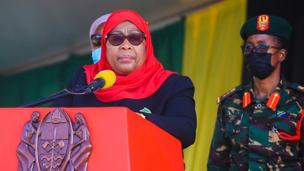 LIVE🔴RAIS SAMIA ANAUNGURUMA MUDA HUU - YouTube