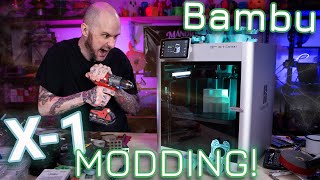 Bambu X-1 3D Printer Modding & Problems - Noisy Ringing BEAST!