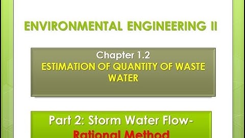 Environmental Engineering II-KTU Syllabus-Module 1-Chapter 1.2-Part 2