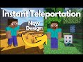 Minecraft: Simple Redstone Teleporter (Updated Tutorial)