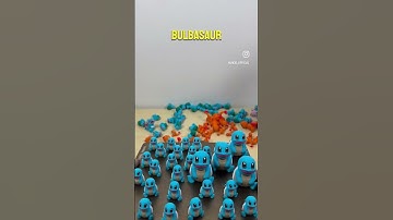 Who’s your starter keychain? #3dprinting #pokemon #bambulab
