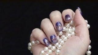 Nail Art pour les Fêtes 2012 YouTube