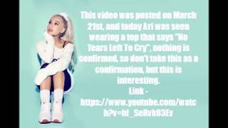 Ariana Grande - No Tears Left To Cry (News)