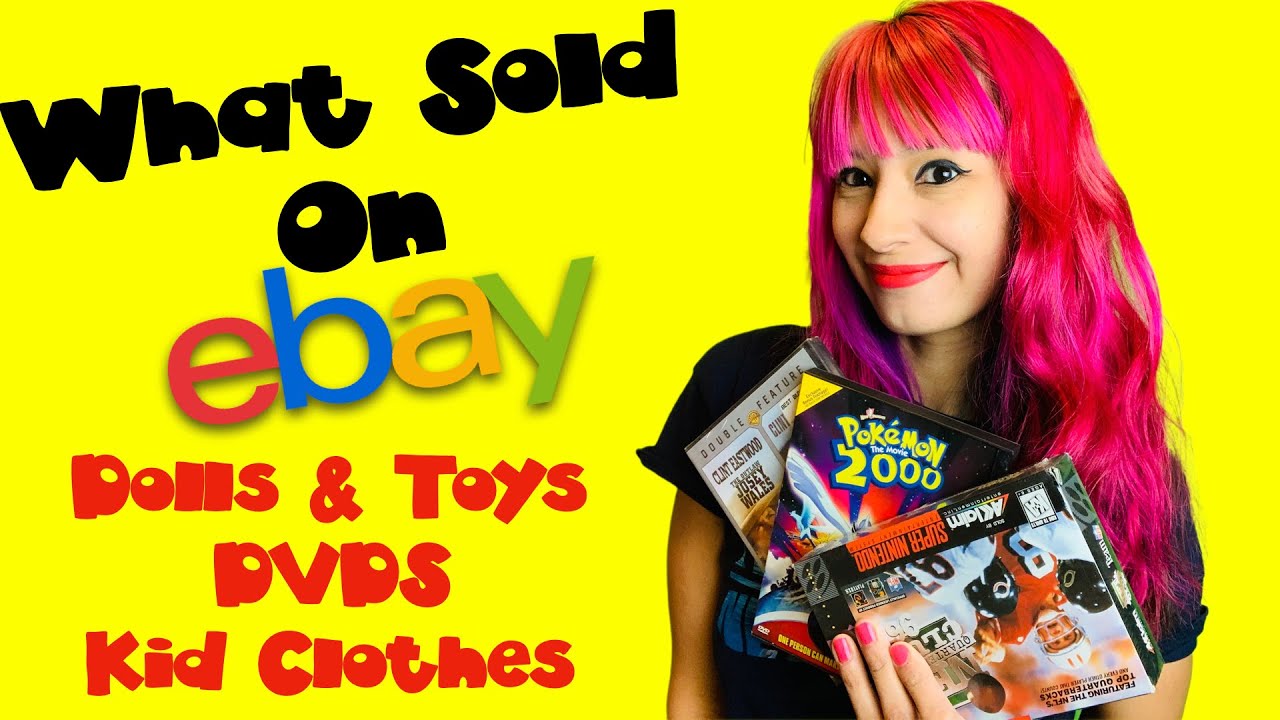 Toys, DVDs, and Kid Clothing are Selling on eBay!