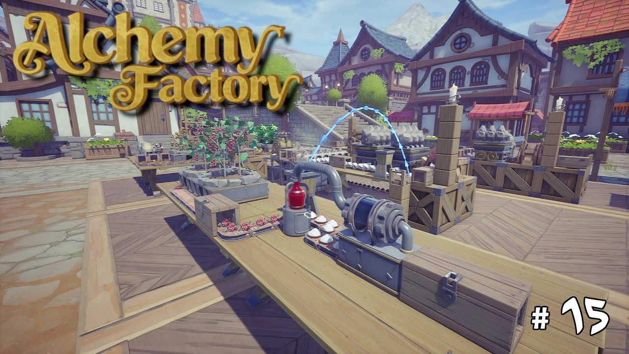 Alchemy Factory #15 ⚙️ Lebenstrank mit Mixer und Presse 