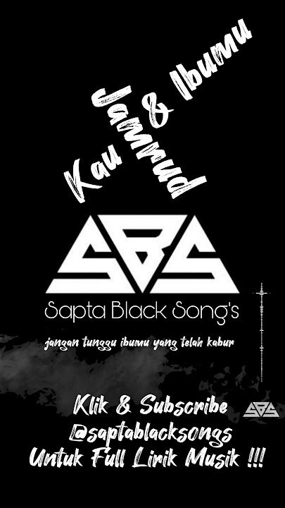 Jamrud - Kau dan Ibumu | Lirik lagu | Lagu terbaik sepanjang masa #liriklagu #saptablacksongs
