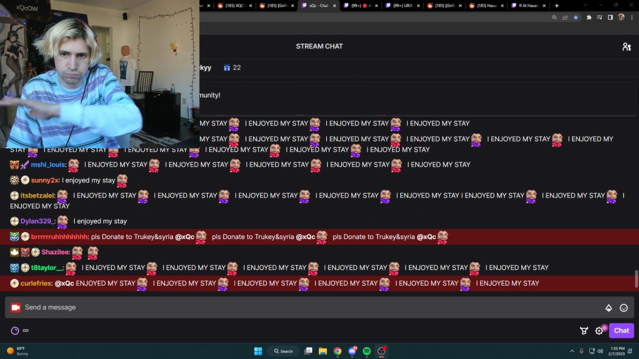 Rare XQC Outro #shorts #ytshorts 07.02.2023