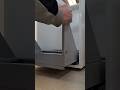 Pull-out trash system with soft-close 🗑️ Kitchen cabinets production in Ottawa 🇨🇦 #workshop