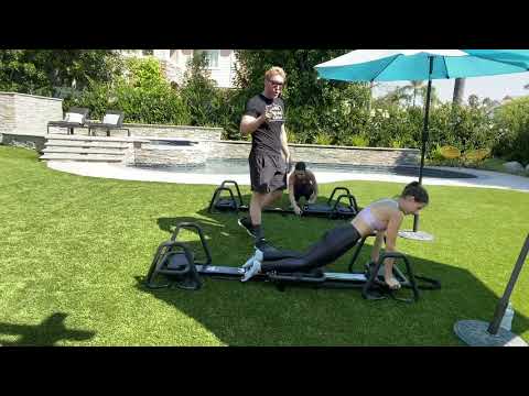 50 Minute Microformer Workout Taught By Sebastien Lagree With Heather & Lexi