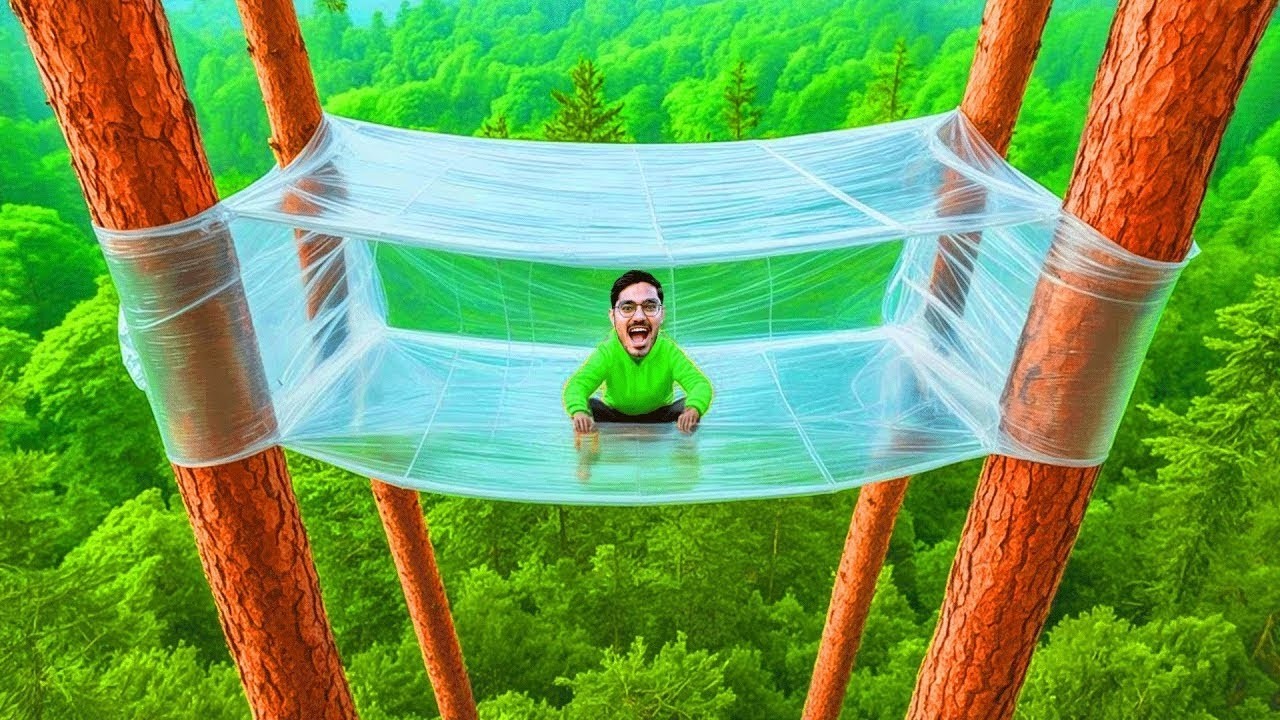 24 Hours In Jungle Challenge Will I Survive - YouTube