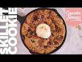 Warm, Gooey, Skillet Cookie - the Best Way to eat Cookie! | The Cupcake Jemma Channel
