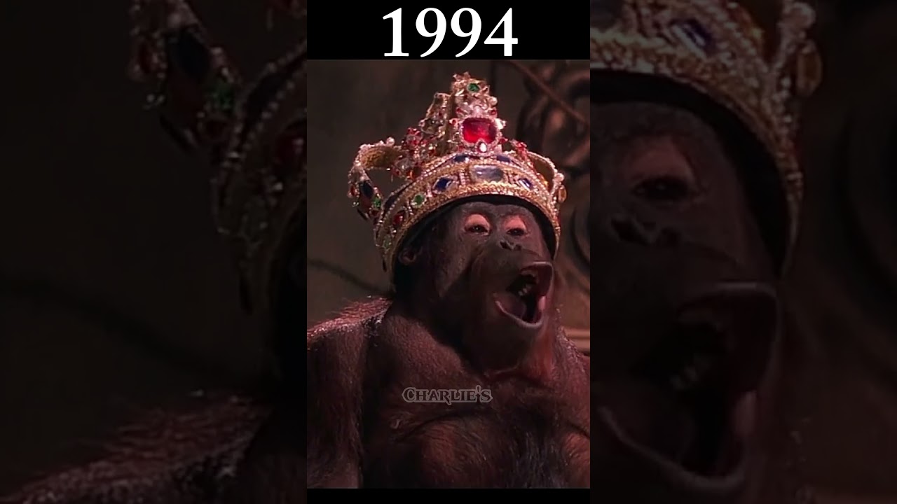 Evolution of King Louie #shorts #evolution