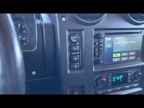 How to operate 4x4 and rear locker on 2005 Hummer H2