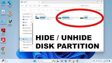 How To HIDE Disk Drive In Windows 11 | Hide/Show Disk Partition In PC or Laptop