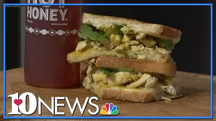 In the Kitchen: Hot Honey Curry Chicken Grilled Cheese with Kim Wilcox