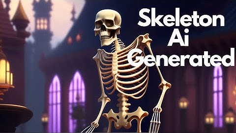Surreal Skelton: Amazing AI-generated skeletal animations