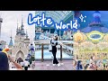 Korea vlog  a day at lotte world with friends