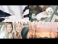 FRIDAY VLOG: skating, pretty sunrise, target run, reuniting with a friend, etc | vlogmas 2020 day 14