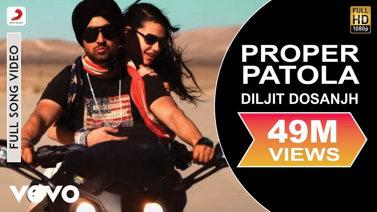 Proper Patola   Official Video  Diljit Dosanjh  Badshah