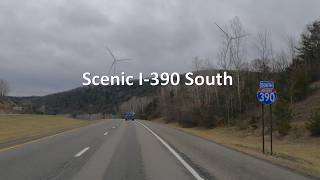 Scenic Drive on I-390 South | Livingston County to I-86 | Western New York