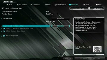 How to Enable Secure Boot in Asrock A320M / B450 motherboards