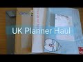 UK Planner Haul // Planner Supplies // UKPA #ukpa #plannerhaul #plannersupplies