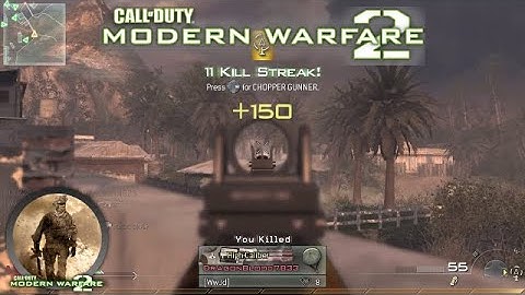 Modern Warfare 2(2009) Multiplayer Gameplay - Team Death Match