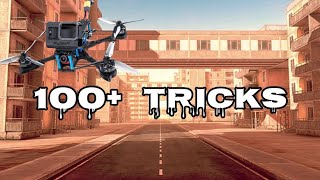 100+ FPV Freestyle Tricks // DRL Simulator