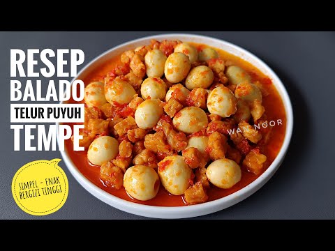 Resep Tempe Dan Telur Puyuh