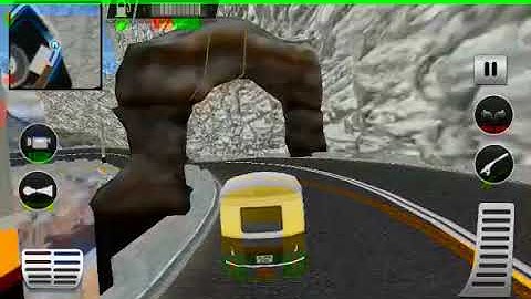 TukTuk Rickshaw. Career Mode In OffRoad. US Rickshaw Driver Android GamePlay. Part-6.