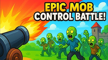 Epic Mob Control Battle – Crazy Cannon Attack #mobcontrol 
