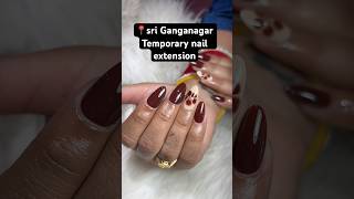 How to do temporary nail extensions how to do temporary Nails | temporary nail extension kaise￼ kare