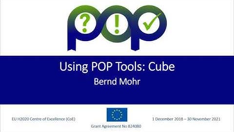Module 7: Using POP Tools: Cube