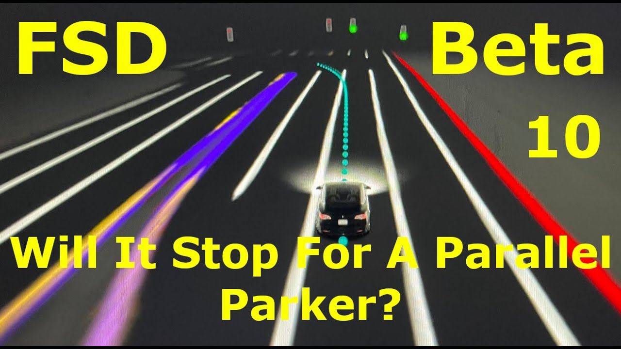 Tesla FSD Beta 10 - Small City Driving