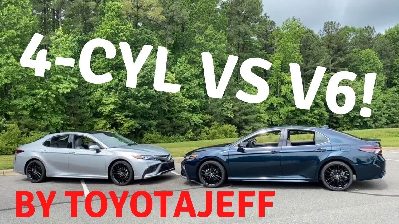 Toyota Camry V6 Vs 4 Cylinder. Which Engine is Better  