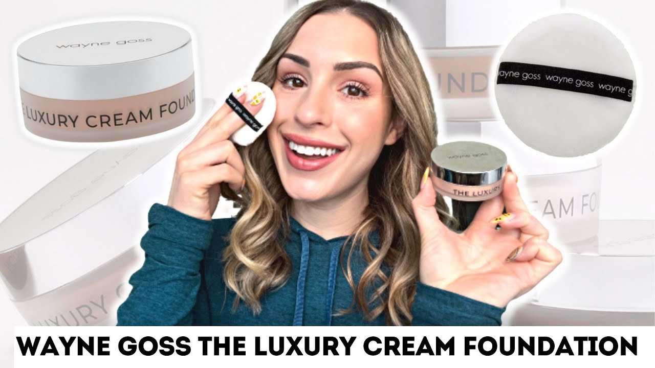 WAYNE GOSS THE LUXURY CREAM FOUNDATION REVIEW | best foundation for mature skin over 40?? | Shade 10