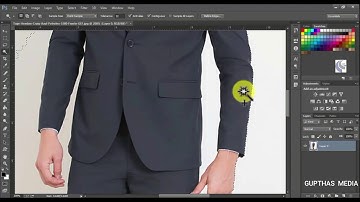 how to change background with  selection tool  Tutorial Photoshop CS6-Gupthas media