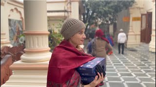 Sweet Hare Krishna Kirtan \u0026 So Is Our Life in Vrindavan 