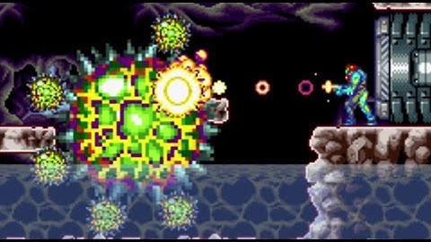 Metroid Fusion - Barrier Core-X (No Damage)