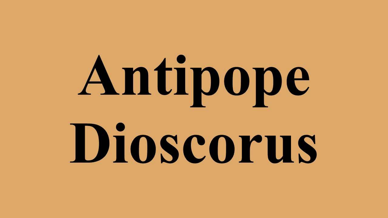 Antipope Dioscorus