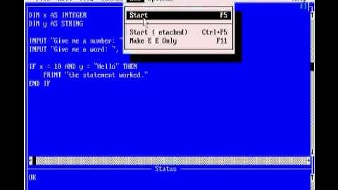 QB64 Tutorial 9 - And/Or