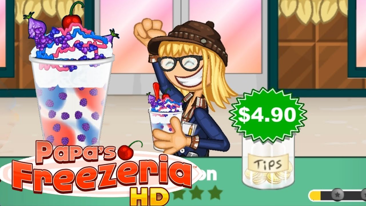 Papa's Freezeria - Walkthrough, Tips, Review