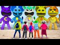 SMILING CRITTERS but they&#39;re MONSTER - Poppy Playtime Chapter 3 VS Scary Teacher 3D