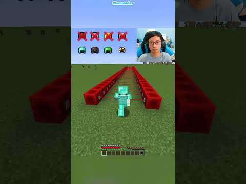 Minecraft Every Armor VS Laser はいよろこんで