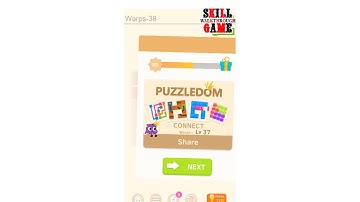 Puzzledom - Connect Warps Level 1 - 150 - Walkthrough