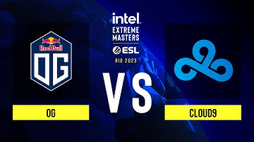 OG vs. Cloud9 - Map 2 [Overpass] - IEM Rio 2023 - Upper bracket