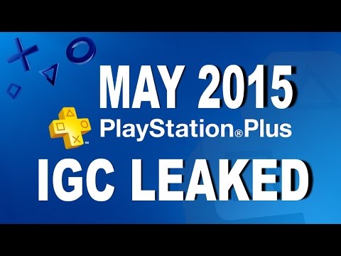 PS PLUS MAY IGC LEAKED Via PlayStation Blog Germany PlayStation Plus May Hoax